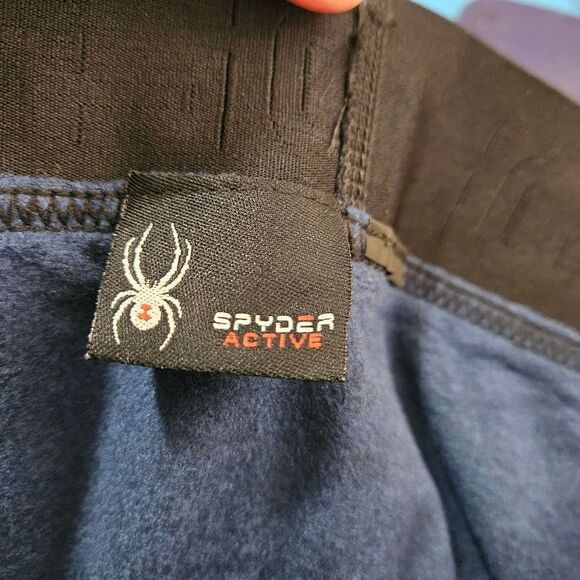 Spyder Active Dark Blue Baselayer Size Small - Picture 4 of 7
